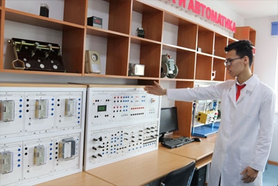 ПРООН  предоставила 8 учебных стендов в Казахстанско-немецкий политехнический колледж.